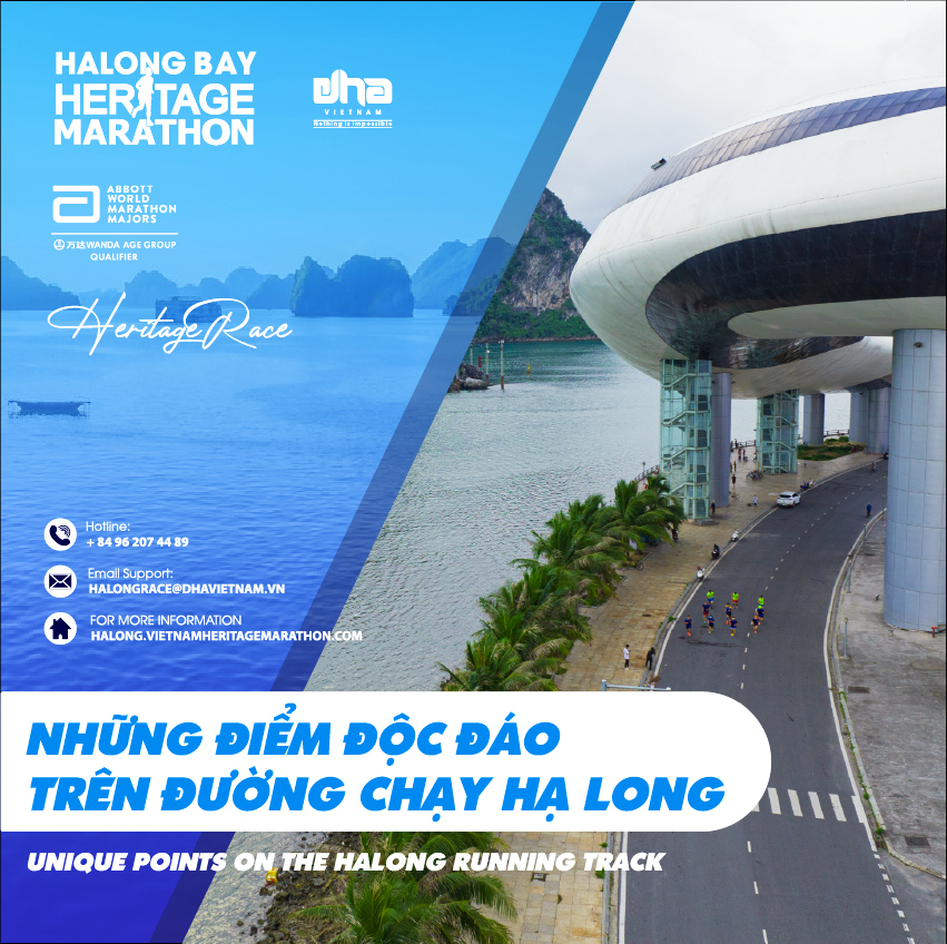 Unique Points On Halong Bay Heritage Marathon Track
